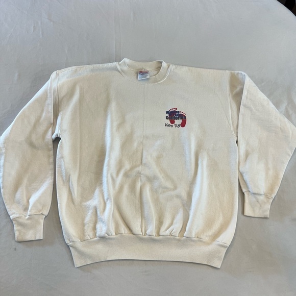 Vintage 1998 “Walking for a Better California” Men’s Sweatshirt, Size Large. - Picture 1 of 4